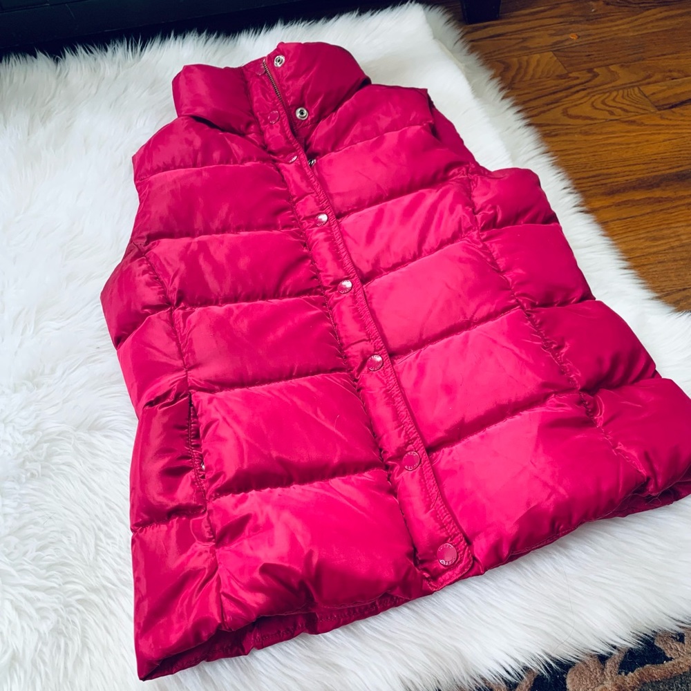 J Crew down filled vest